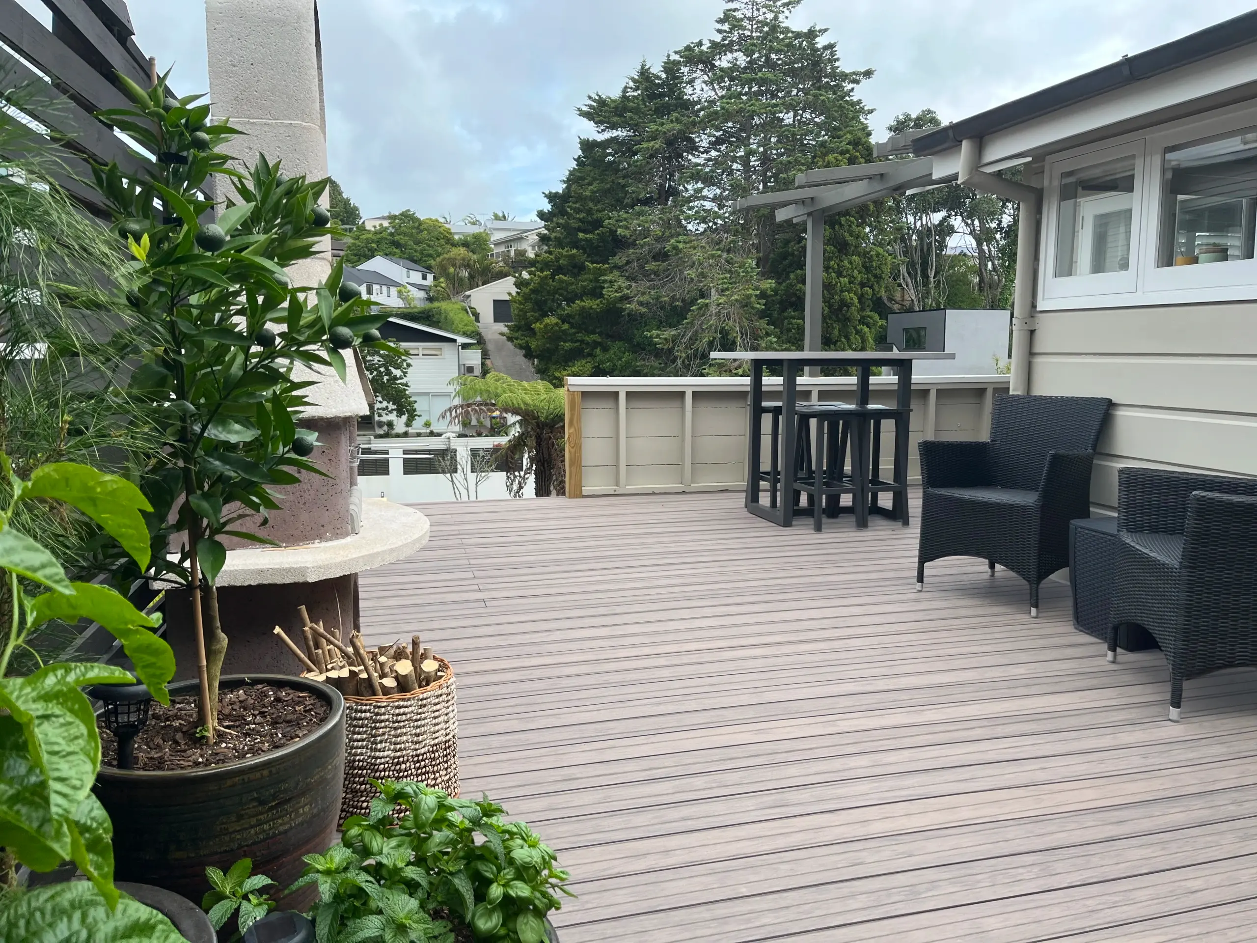 Mid Grey Grooved - Deck 2